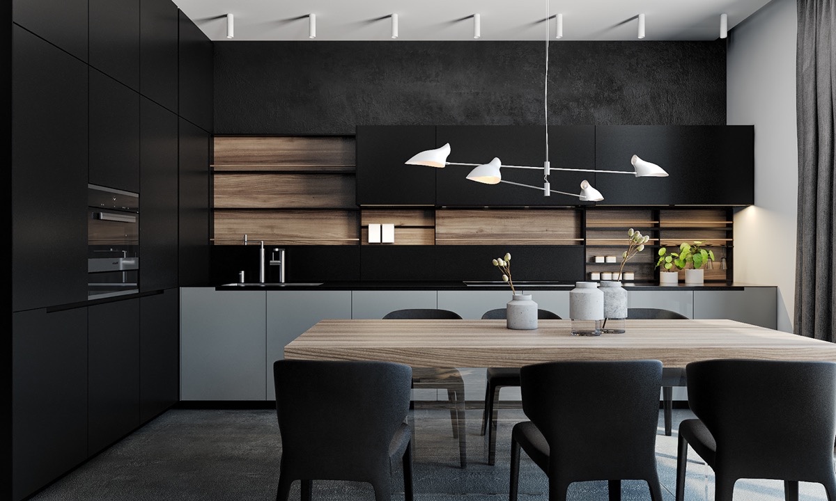 black-kitchen